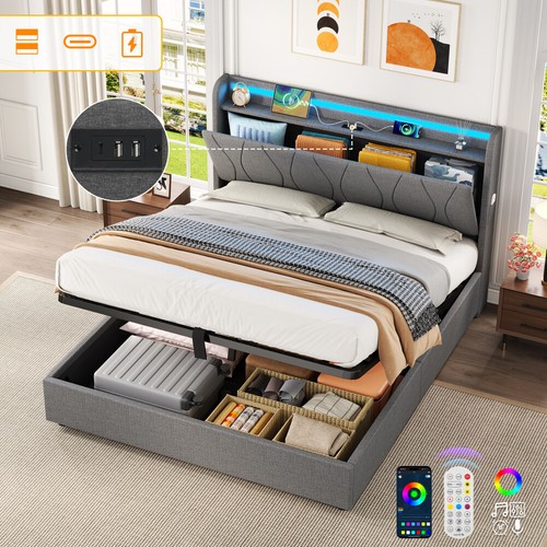 4ft6 double upholstered bed - 4ft6,