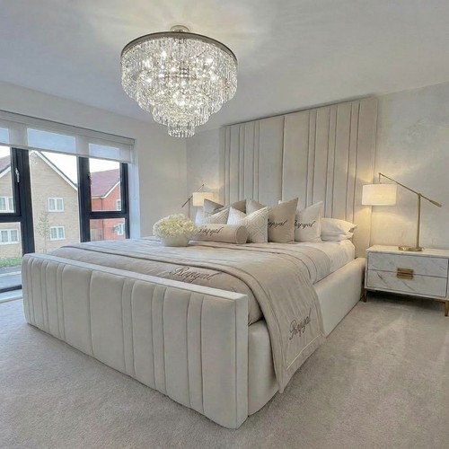 Ottoman storage bed panel - ,