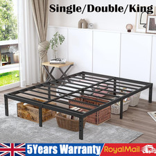 Metal Bed Frame Single Double