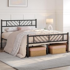 3ft/4ft6/5ft Strong Metal Bed