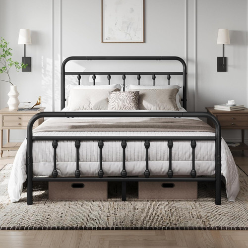 4ft6 double bed frame - double,