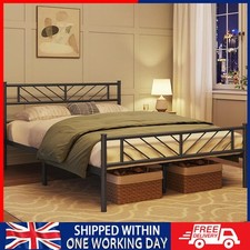 3ft/4ft6/5ft Strong Metal Bed
